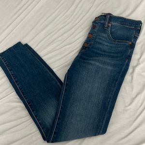 Madewell skinny jeans